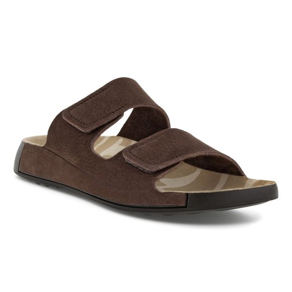 ECCO® Men's 2nd Cozmo Two Band Slide Sandal - Picture 1 of 10